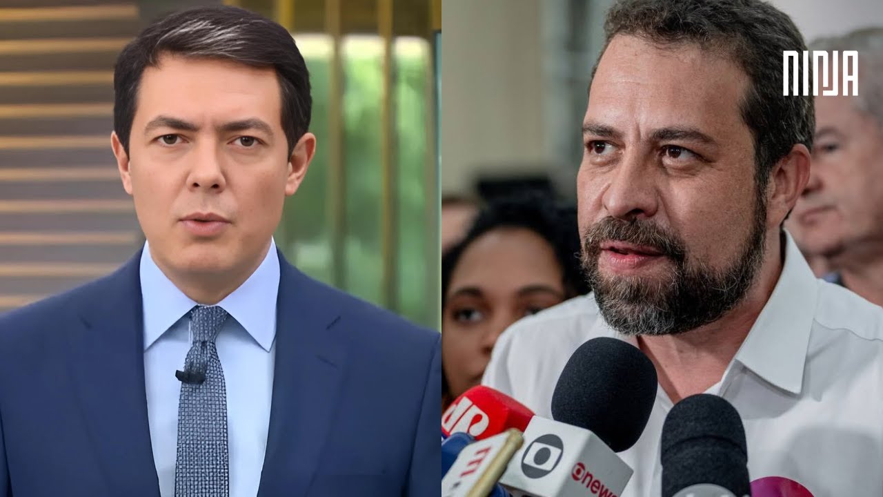 🔥Repórter tenta armar pegadinha mas escorrega🔥Boulos detona em sabatina da Globo🔥