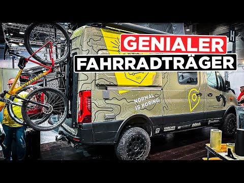 ULTIMATIVER Fahrradträger DSRT für Kastenwagen Wohnmobil