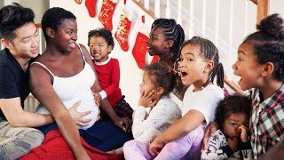 TELLING OUR KIDS I&#39;M PREGNANT! BABY NUMBER 7!