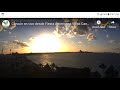 Explosive Sunset and Odd Shaped Sunrise 10/29/2018