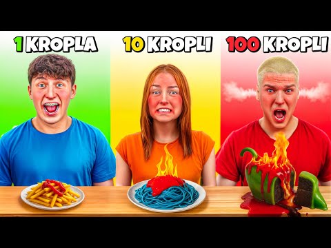 You Draw How Many Drops of Hot Sauce You Eat!