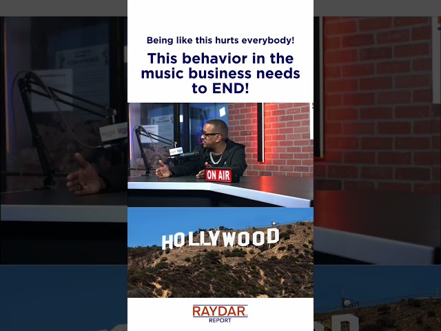 This behavior in the music business needs to STOP!