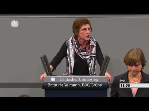 Britta Haßelmann: Beschlussfassung über die Geschäftsordnung [Bundestag 24.10.2017]
