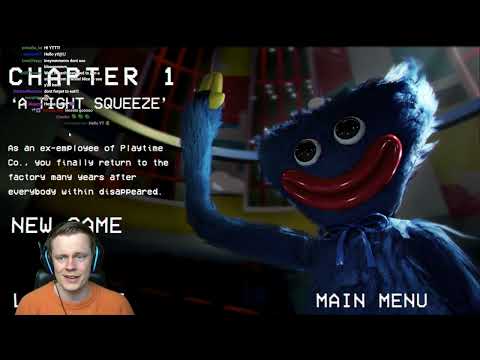 Insym Plays Poppy Playtime Chapter 1 and 2 - Livestream from 6/5/2022