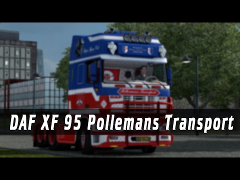 DAF XF 95 Pollemans Transport