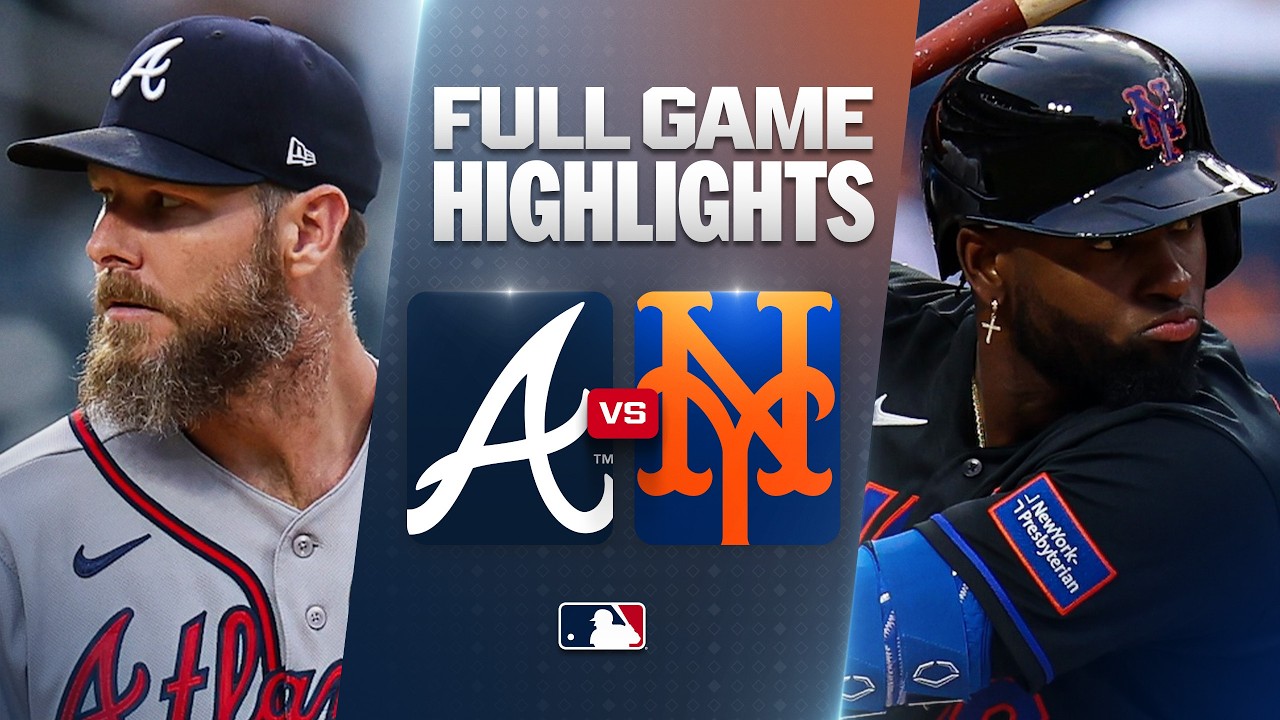 7월30일 애틀랜타 뉴욕메츠 GAME2 MLB 하이라이트