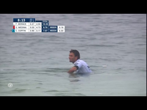 Men's Round One: Frederico Morais Takes Down Gabriel Medina