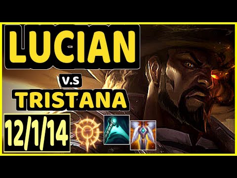 COMP (LUCIAN) vs TRISTANA - 12/1/14 KDA BOTTOM ADC CHALLENGER GAMEPLAY - EUW