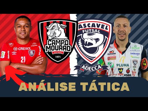 CASCAVEL X CAMPO MOURÃO | TUTORIAL DE FUTSAL