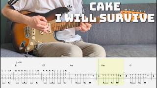 Download lagu CAKE I Will Survive Rhythm Guitar & Solo mp3