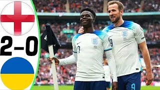 England Vs Ukraine 2-0 All Goals & Highlights 2023 | Kane & Saka Goals 🔥