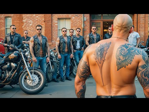 Arrogant motorcycle gang makes a big mistake messing with this ex-cop
