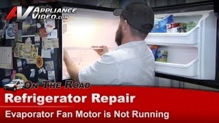Kenmore Refrigerator Repair: Evaporator Fan Motor Is Not Running - 25369949703