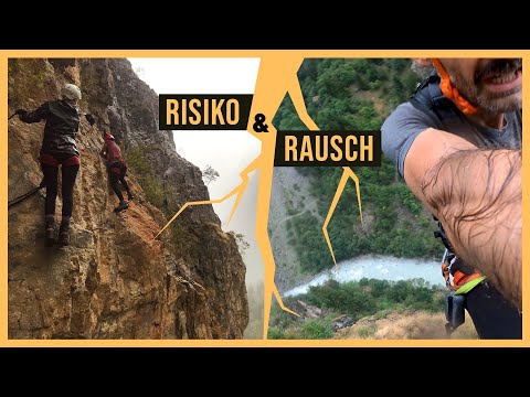 Risiko und Rausch - Via ferrata de Saint Christophe en Oisans - Klettersteig in Frankreich