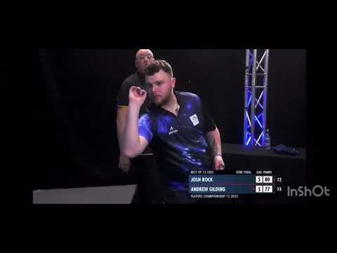Andrew goldfinger Gilding denkt er hat verloren - Josh Rock reagiert cool ⭐️🤩🔥 #darts #incident
