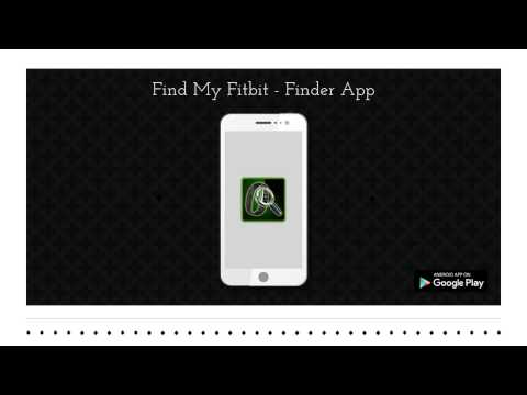 Find My Fitbit - Finder App Video