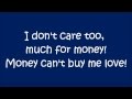 Can't Buy Me Love - Big Time Rush - Lyrics ...