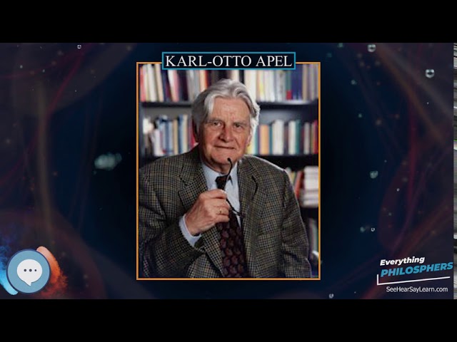 Vídeo relacionado con The Adventures of Transcendental Philosophy: Karl-Otto Apel's Semiotics and Discourse Ethics (New Critical Theory) (English Edition)