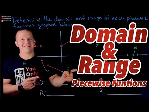 Domain & Range of Piecewise Functions… It’s Easier Than You Think 👀