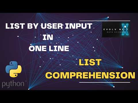 Python Basics 13 How To Create A List By Taking User Input In Python Pythonforbeginners