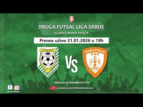 KMF Omladinac - KMF Požarevac | Druga futsal liga Srbije