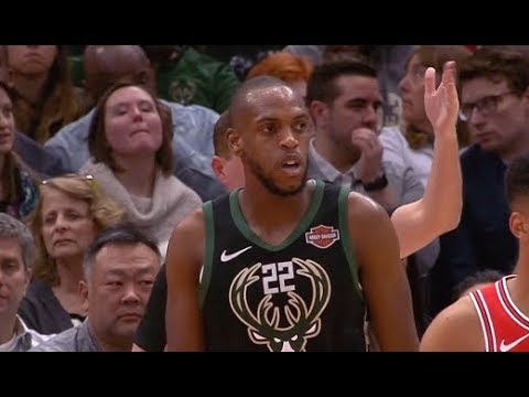 Khris Middleton Highlights vs Bulls RS19G60 - 22 Pts, 4 Rebs, 3 Asts (25.02.19)
