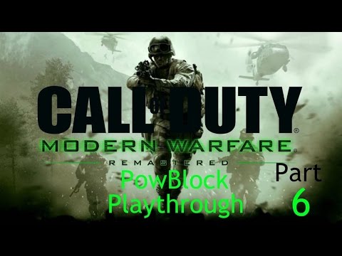 Call Of Duty 4: Modern Warfare (PS4) Remastered Campaign pt6 - Chaos At The TV Station!