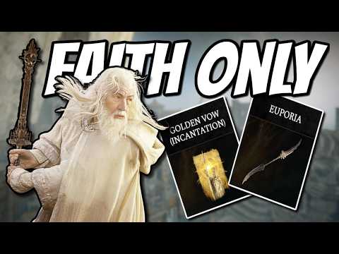 Can you beat Elden Ring by ONLY leveling Faith?