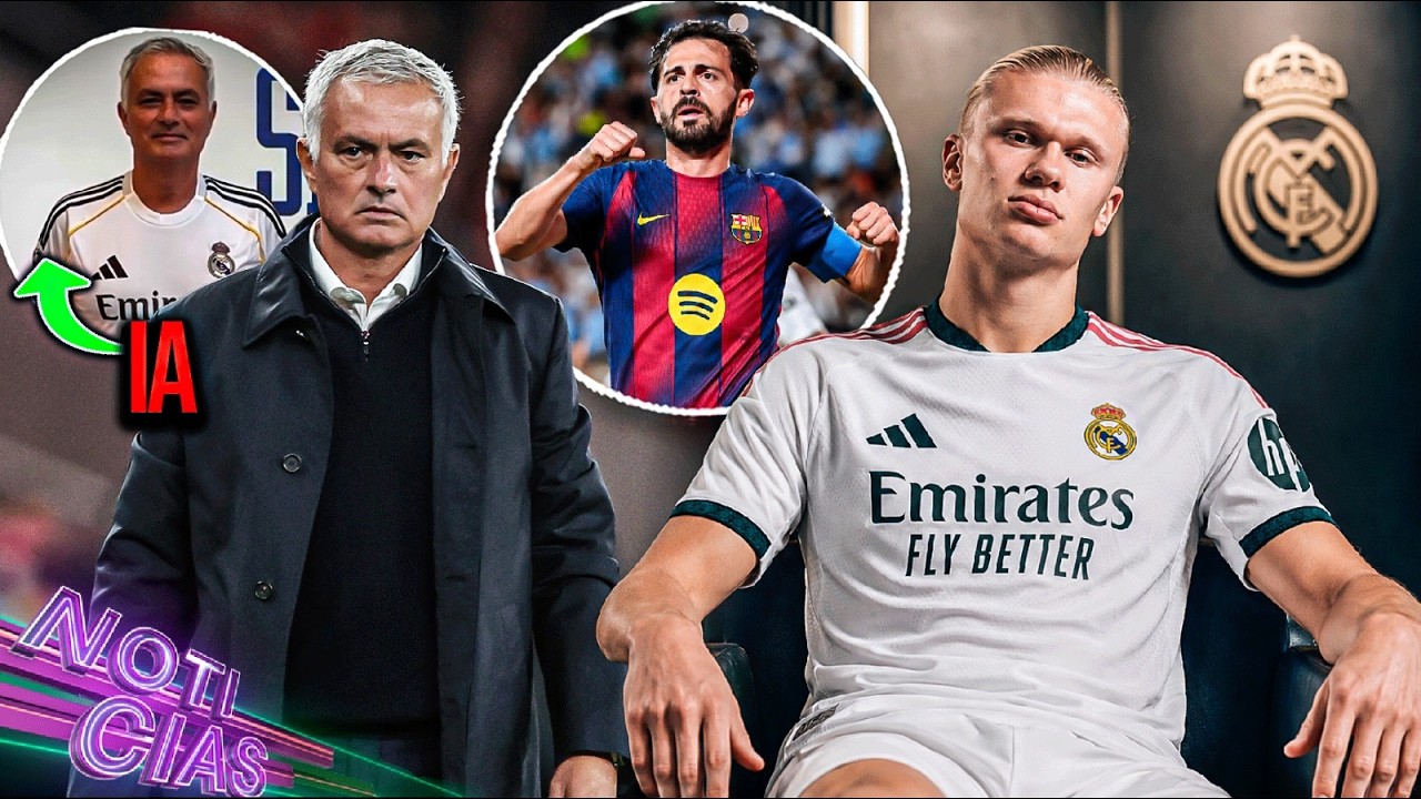 La verdad de Haaland al Madrid | Sí de Mou: "Fue IA" | Bernardo elige al Barça