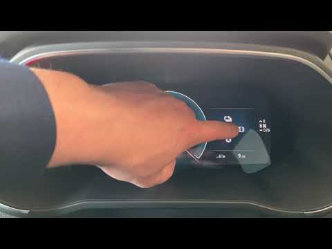 Renault Zoe digital dash explained! Set up and icon tutorial.