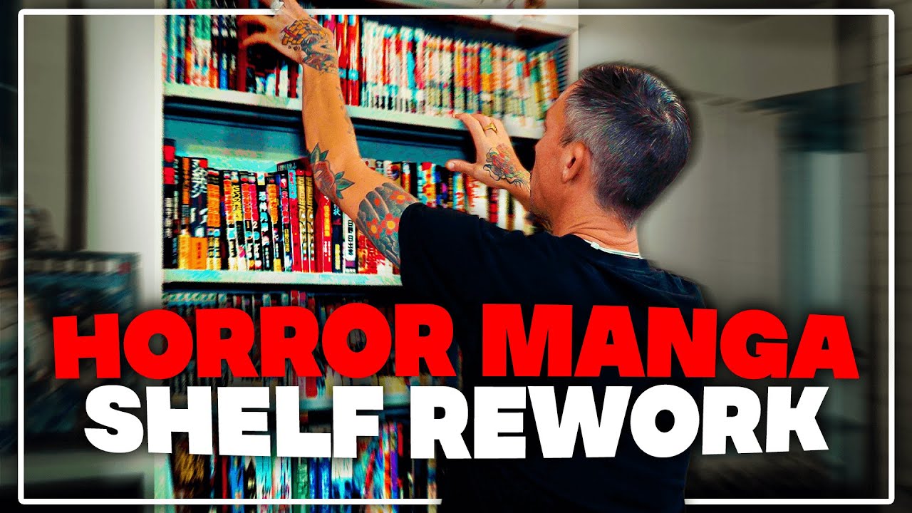 Rebuilding my Horror Manga Collection Shelf!