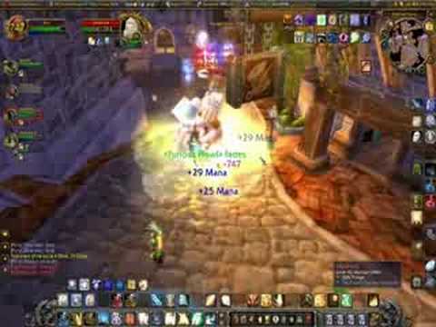 WotLK Beta v8905 - Stratholme Past - First Boss- RET Paladin