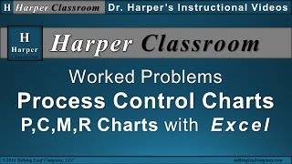 Download the video "Statistical Process Control Charts Worked Problems with Excel | Harper Classroom"