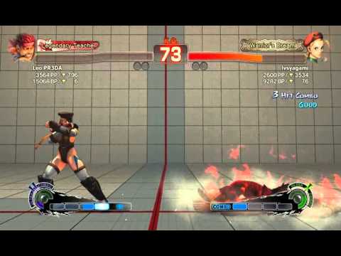 SSF4AE 2012 Live PC Online Match - Leo PR3DA (Evil Ryu) VS lvsyagami (Cammy) - Match 2