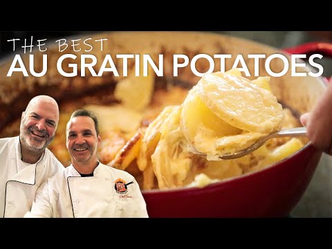 THE BEST AU GRATIN POTATOES | SCALLOPED POTATOES