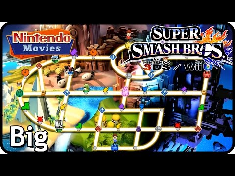 Super Smash Bros. U - Smash Tour - Big, 25 Turns (Multiplayer)
