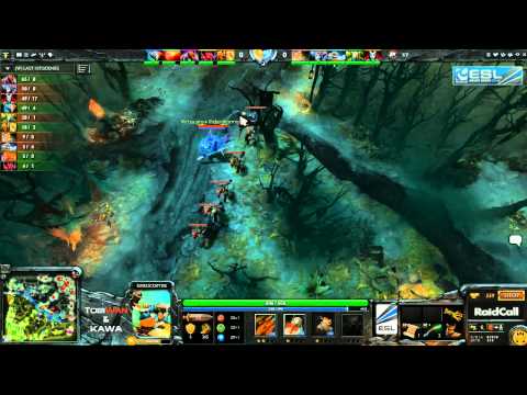 No Tidehunter vs VirtusPro Game 1 - DOTA2  RaidCall EMS One - TobiWan