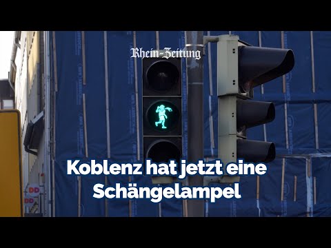 Koblenz hat jetzt eine Schängelampel - Stv. Tiefbauamtsleiter zur Motivfindung