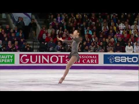 2013 Worlds Yuna Kim FS Les Miserables (CBC)