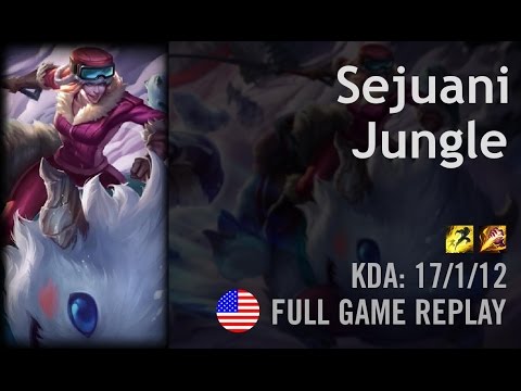 Sejuani Jungle vs Elise - Yami - NA Challenger Path 5.24