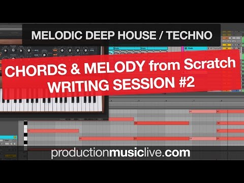 Chords and Melody Writing Session #2 - Melodic Deep / Techno with Moog Bass