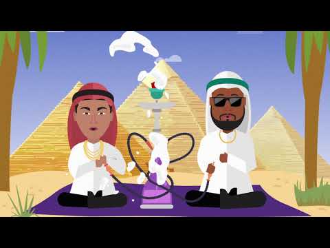 DRIZMALI x LIRICO x G CHINI x TIARA BELARY - LOS ARABES REMIX - [Visualizer]