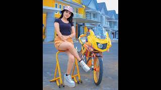 Download lagu MODIFIKASI NINJA RR 150 | VERSI DJ UNITY SLOW BASS KEREN : ) mp3