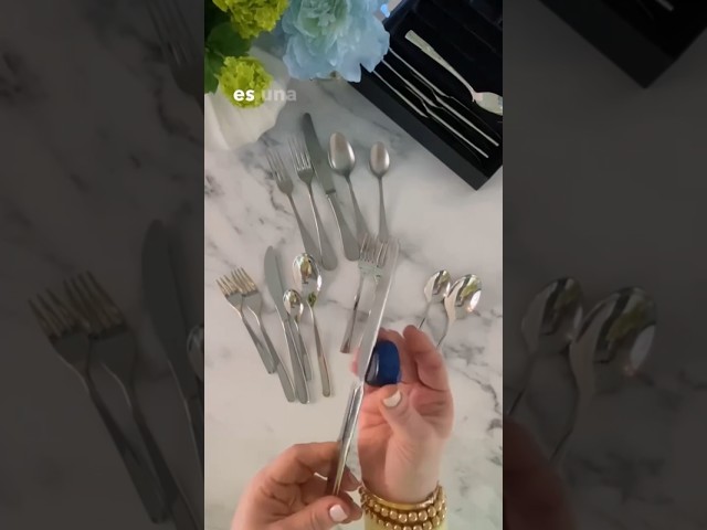 Vídeo relacionado con Arcos Serie Toscana - Juego de Cucharas Moka (6 cucharas) - Monoblock de una pieza en Acero Inoxidable 18/10 y 115 mm - Color Plata