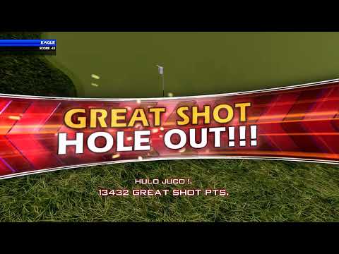 Golden Tee Great Shot on Easter Island!