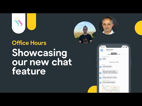 Bravo Studio Office Hours - October 2022 - Introducing CometChat real-time chat