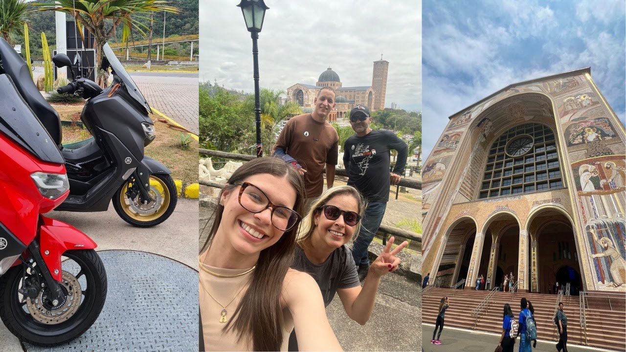 VIAGEM DE NMAX DE  SÃO PAULO AO SANTUÁRIO NACIONAL DE NOSSA SENHORA APARECIDA.