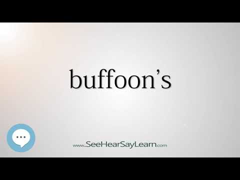 buffoon's