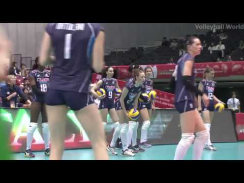 Italy vs Kazakhstan   2016 Volleyball Womens World Olympic Qualification Full