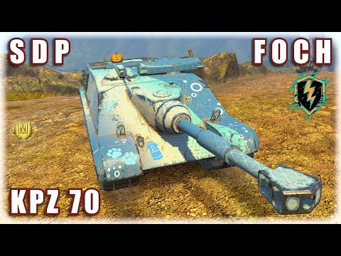 🛡️ FOCH ⌖ SDP ⌖ KPZ 70 | World of Tanks Blitz Replays
